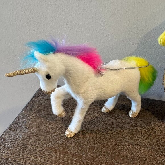 BUNDLE | 3 ornaments | Llama, Unicorn, Mermicorn - Picture 4 of 4